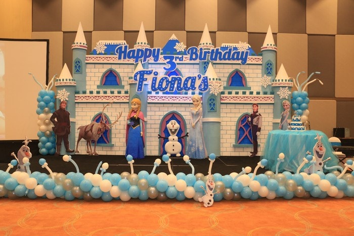 Dekorasi styrofoam Tema Prozen murah