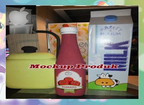 Maket Mockup Styrofoam