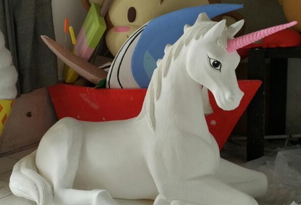 patung kuda styrofoam